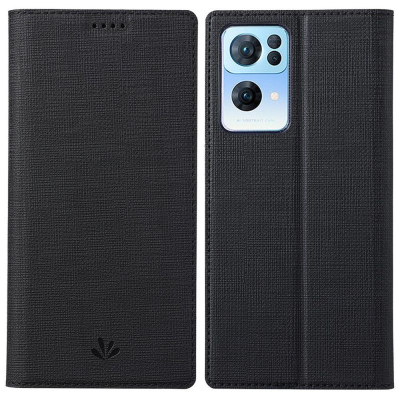 Flip Cover Oppo Find X5 Lite Vili Stoftekstur