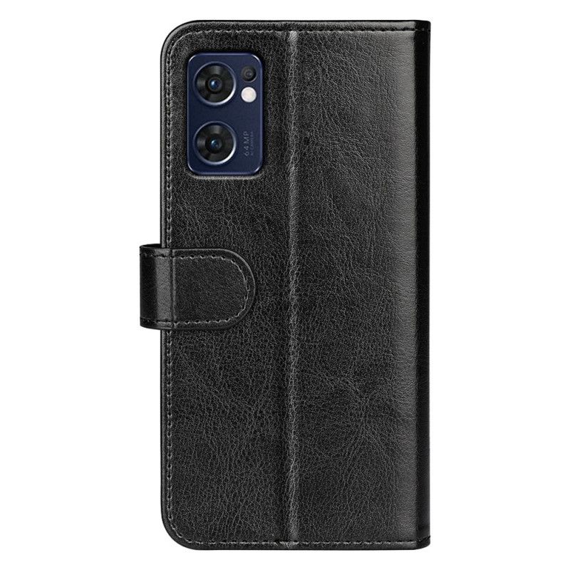 Flip Cover Oppo Find X5 Lite Vintage Læderstil