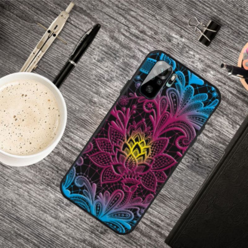 Cover Xiaomi Redmi Note 10 / 10S Asiatisk Lotus