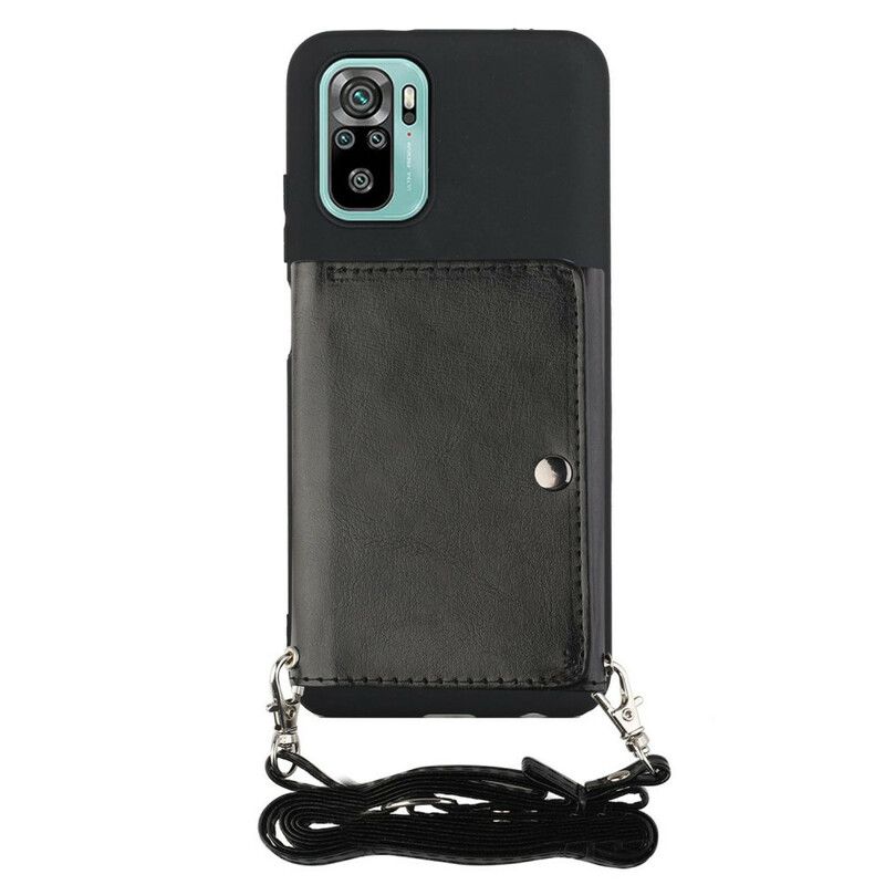 Cover Xiaomi Redmi Note 10 / 10S Crossbody Kortholder