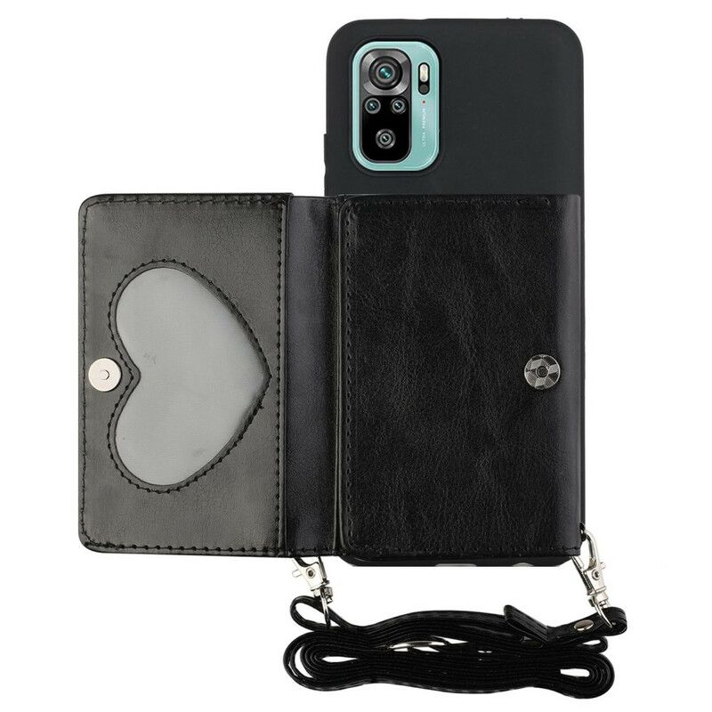 Cover Xiaomi Redmi Note 10 / 10S Crossbody Kortholder