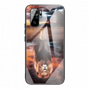 Cover Xiaomi Redmi Note 10 / 10S Cub Dream Hærdet Glas