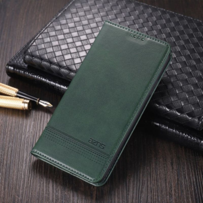 Cover Xiaomi Redmi Note 10 / 10S Flip Cover Azns Læderstil