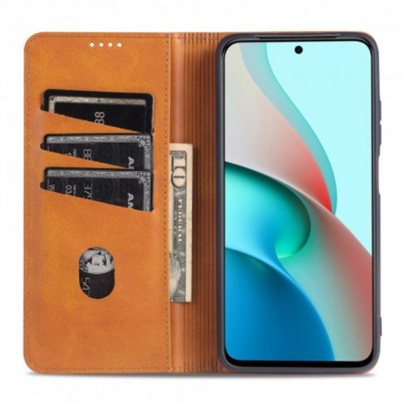 Cover Xiaomi Redmi Note 10 / 10S Flip Cover Azns Læderstil