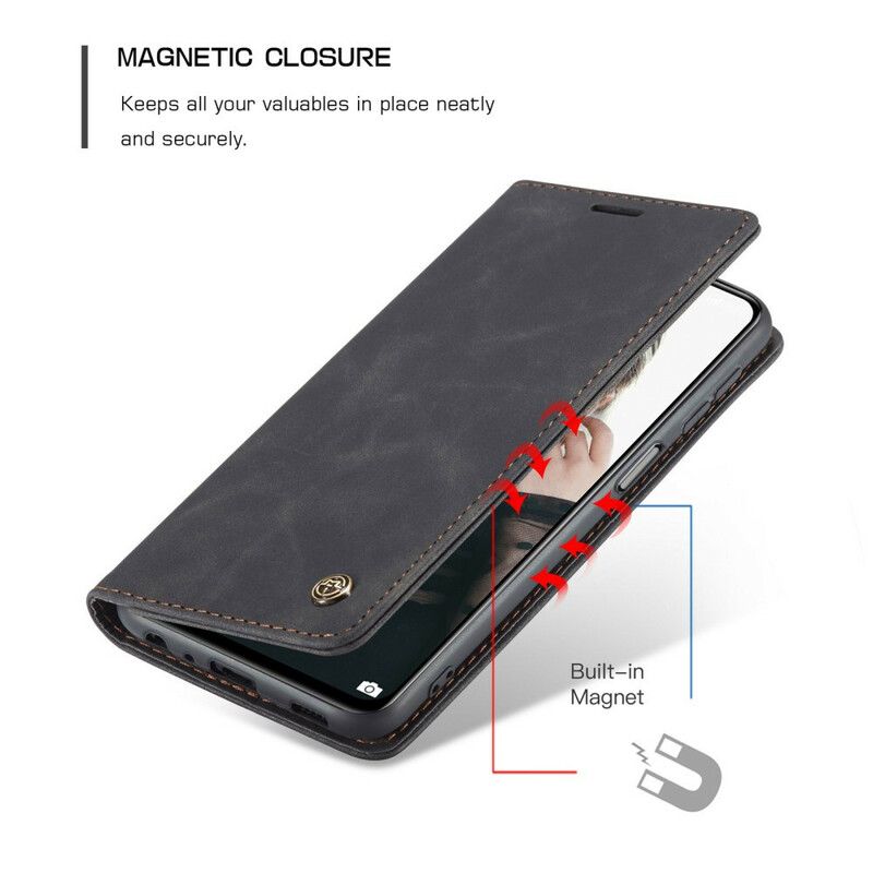 Cover Xiaomi Redmi Note 10 / 10S Flip Cover Casem Lædereffekt