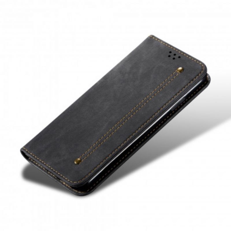 Cover Xiaomi Redmi Note 10 / 10S Flip Cover Denimstof