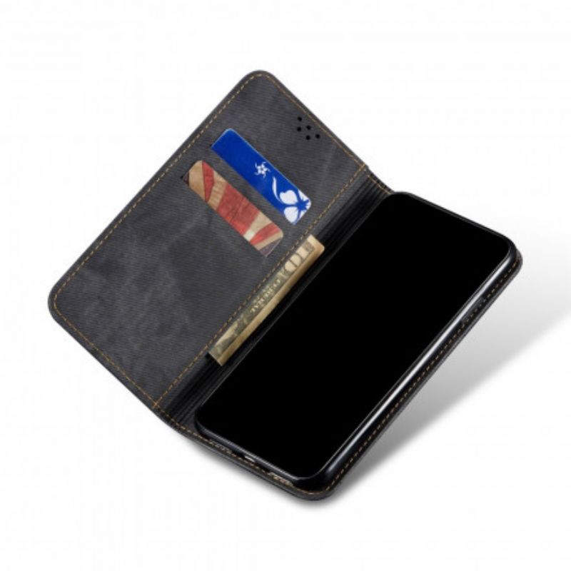 Cover Xiaomi Redmi Note 10 / 10S Flip Cover Denimstof