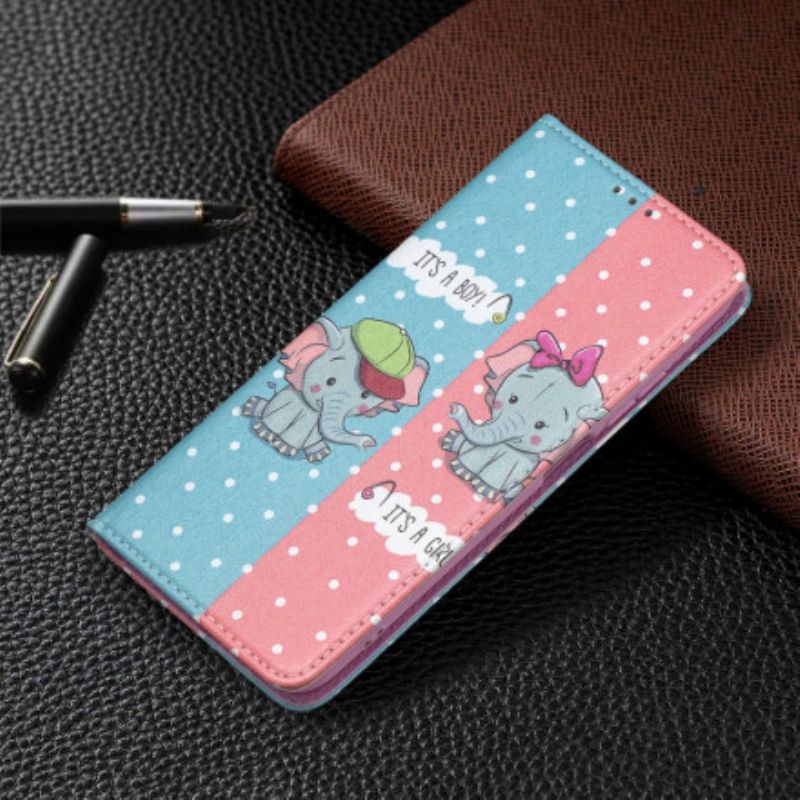 Cover Xiaomi Redmi Note 10 / 10S Flip Cover Elefanter