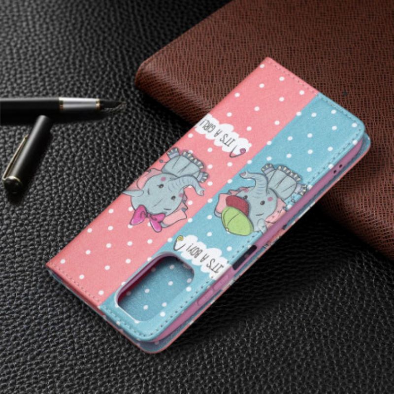 Cover Xiaomi Redmi Note 10 / 10S Flip Cover Elefanter