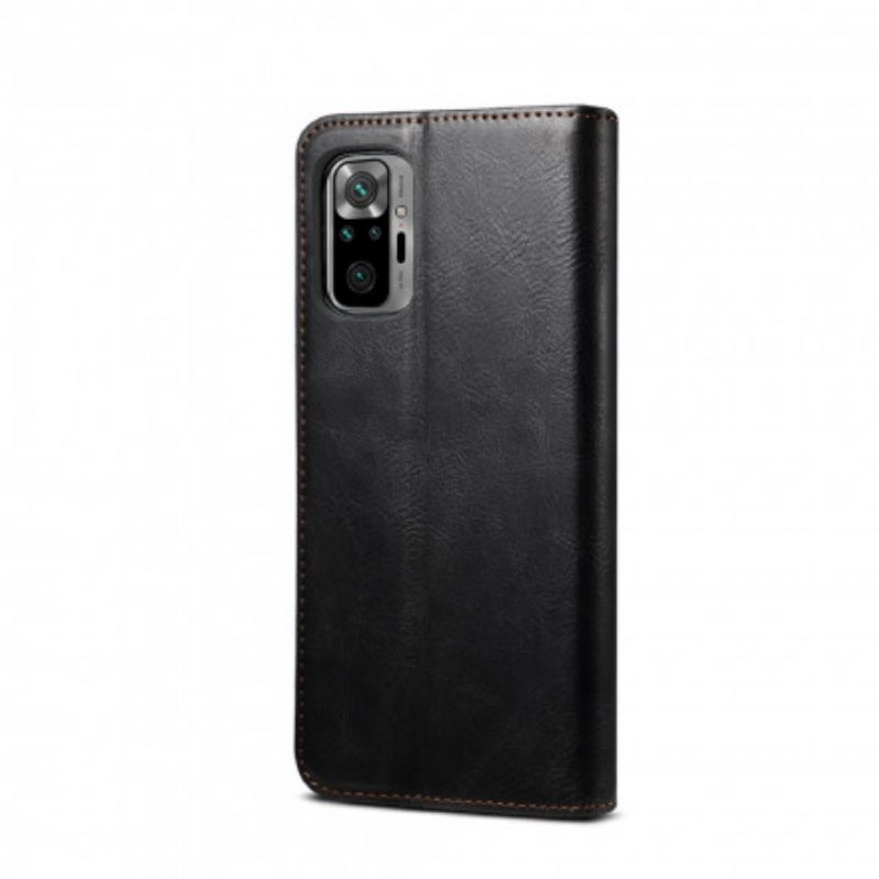 Cover Xiaomi Redmi Note 10 / 10S Flip Cover Vokset Kunstlæder