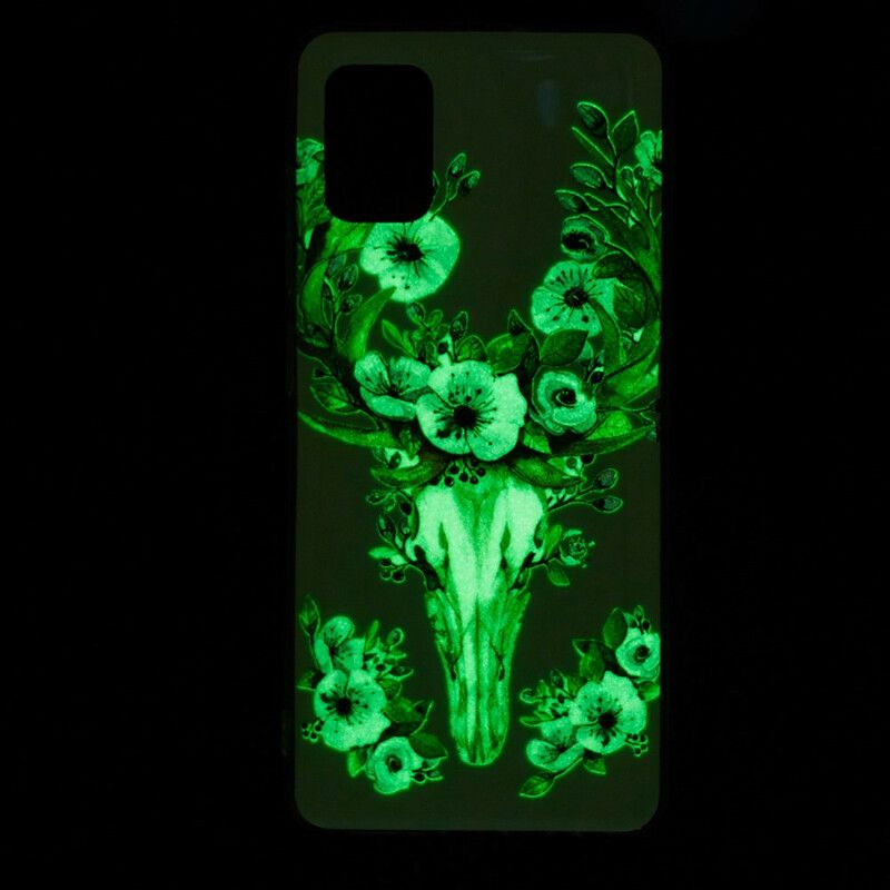 Cover Xiaomi Redmi Note 10 / 10S Fluorescerende Blomsterelg