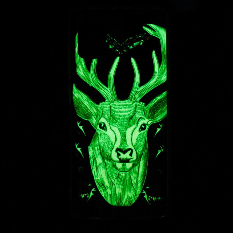 Cover Xiaomi Redmi Note 10 / 10S Fluorescerende Majestic Stag