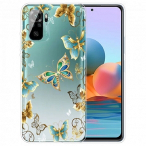 Cover Xiaomi Redmi Note 10 / 10S Flyvende Sommerfugle