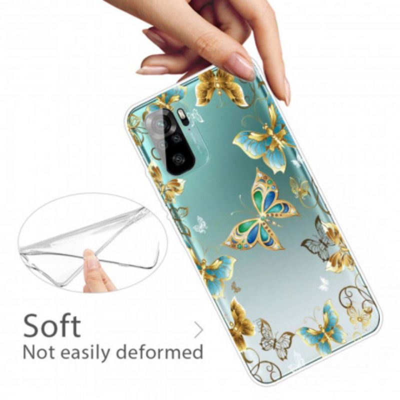 Cover Xiaomi Redmi Note 10 / 10S Flyvende Sommerfugle