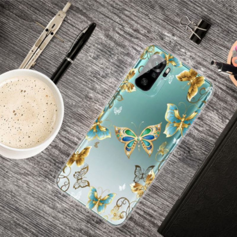 Cover Xiaomi Redmi Note 10 / 10S Flyvende Sommerfugle