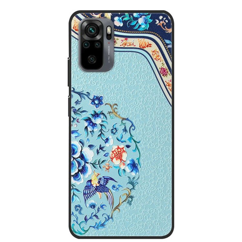 Cover Xiaomi Redmi Note 10 / 10S Fugl Og Blomst