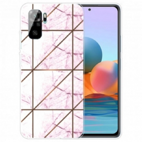 Cover Xiaomi Redmi Note 10 / 10S Intens Geometri Marmor