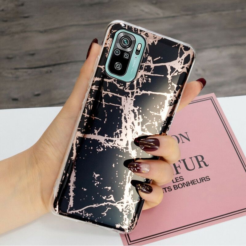 Cover Xiaomi Redmi Note 10 / 10S Marmorgeometri