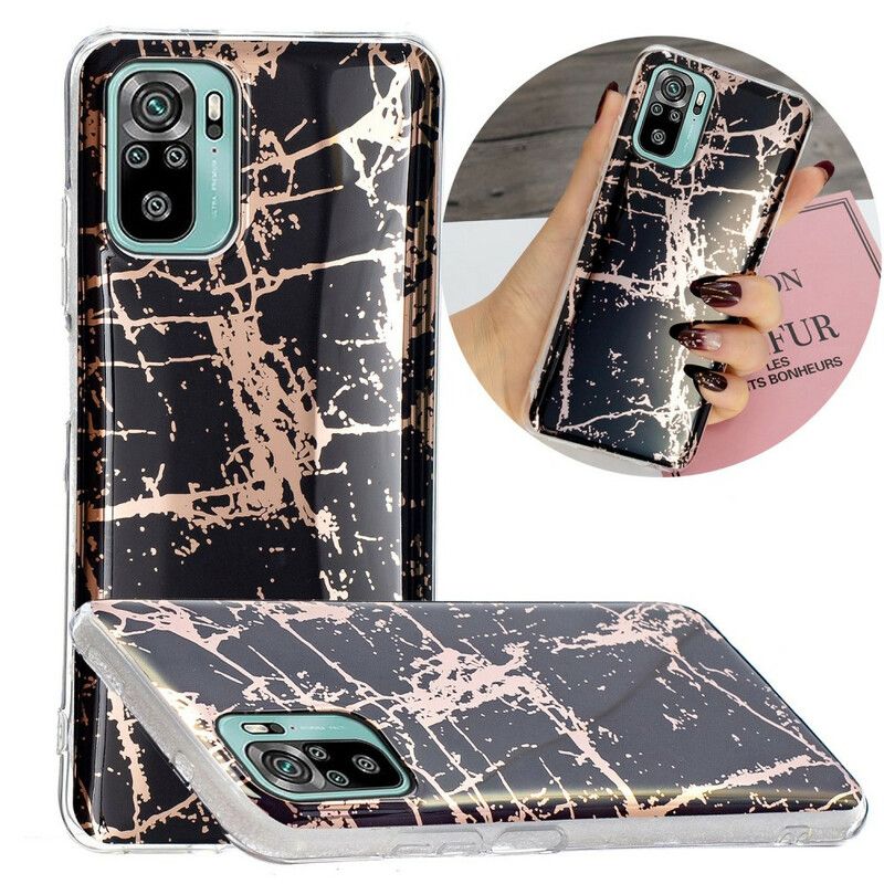 Cover Xiaomi Redmi Note 10 / 10S Marmorgeometri