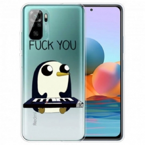 Cover Xiaomi Redmi Note 10 / 10S Pingvin Kneppe Dig