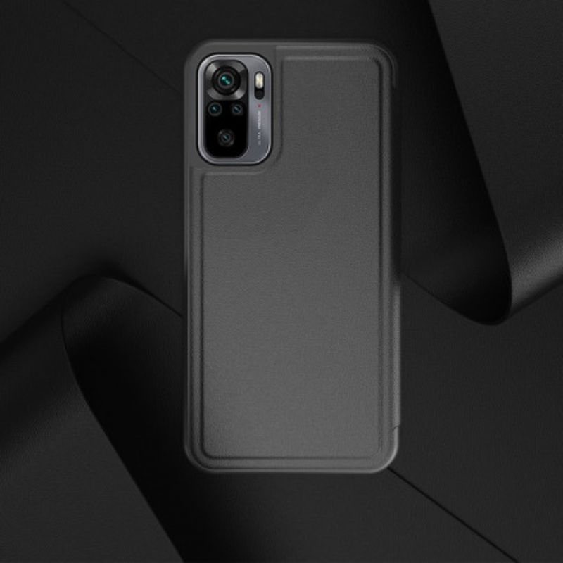 Cover Xiaomi Redmi Note 10 / 10S Premium Imiteret Læder