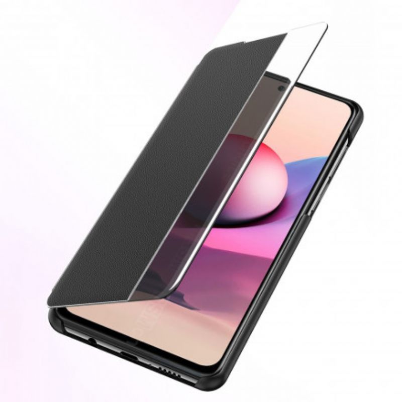 Cover Xiaomi Redmi Note 10 / 10S Premium Imiteret Læder