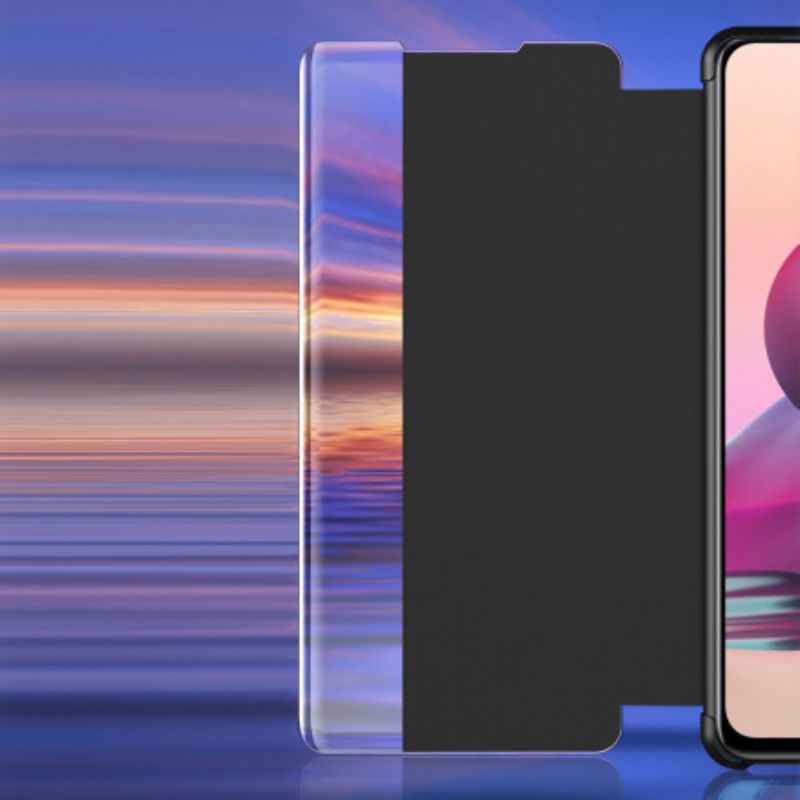 Cover Xiaomi Redmi Note 10 / 10S Premium Imiteret Læder