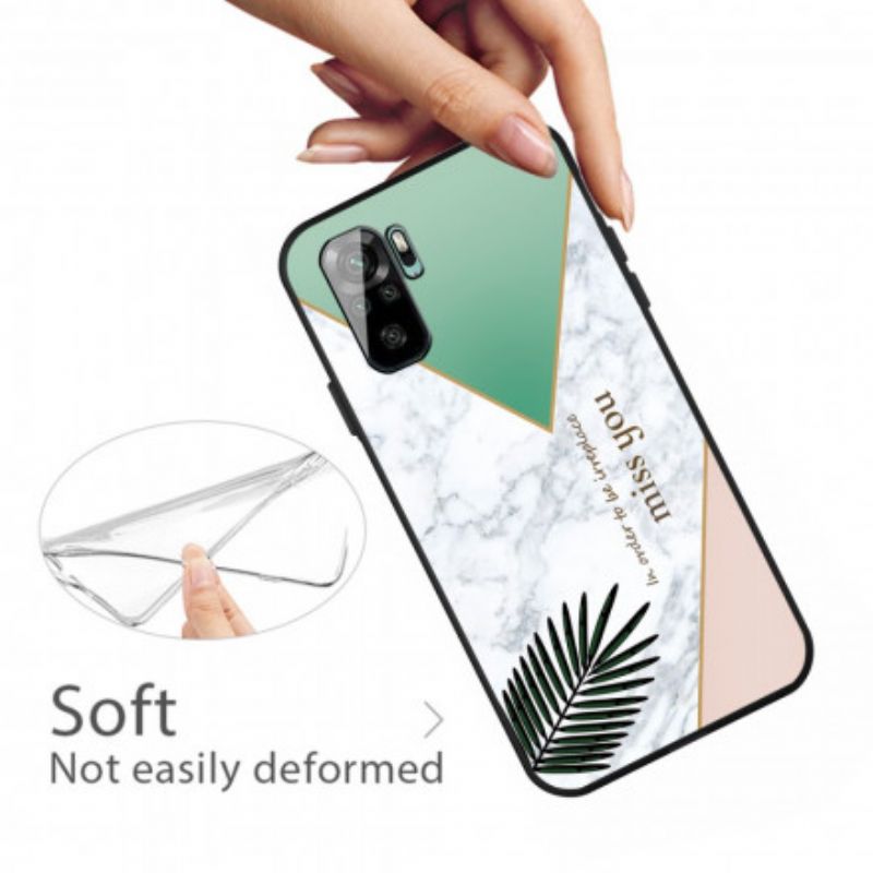 Cover Xiaomi Redmi Note 10 / 10S Styliseret Marmor