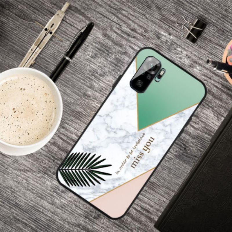 Cover Xiaomi Redmi Note 10 / 10S Styliseret Marmor