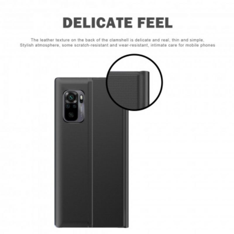 Cover Xiaomi Redmi Note 10 / 10S Tekstureret Kunstlæder