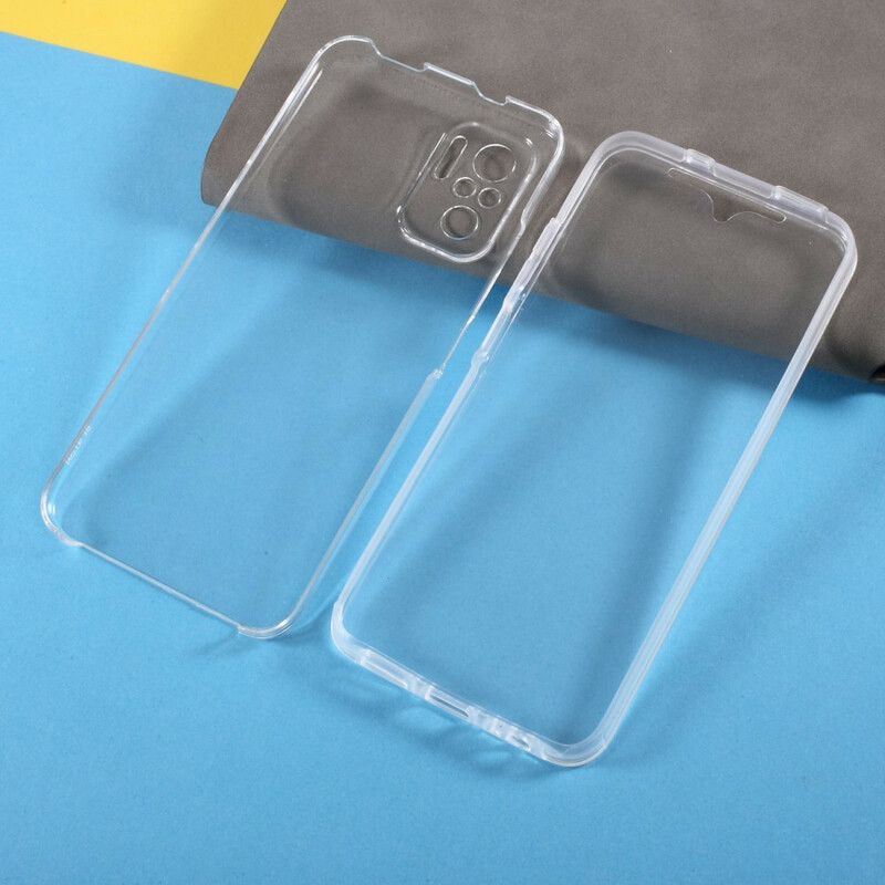 Cover Xiaomi Redmi Note 10 / 10S Transparent Forside Bagside