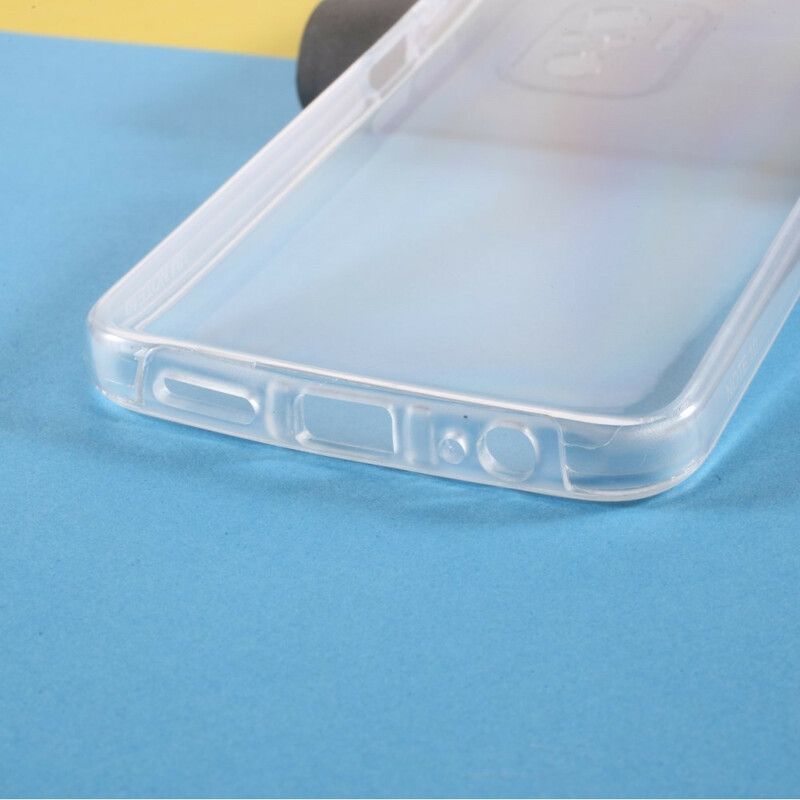 Cover Xiaomi Redmi Note 10 / 10S Transparent Forside Bagside