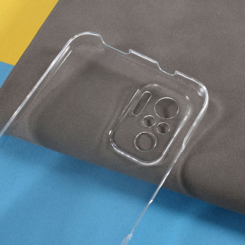 Cover Xiaomi Redmi Note 10 / 10S Transparent Forside Bagside