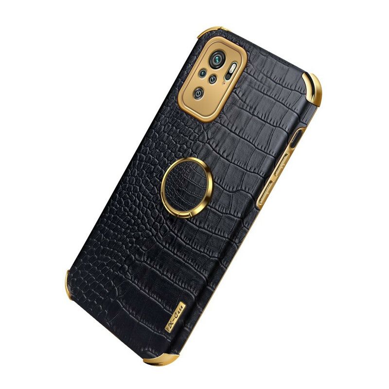 Cover Xiaomi Redmi Note 10 / 10S X-case Krokodilleskindseffekt