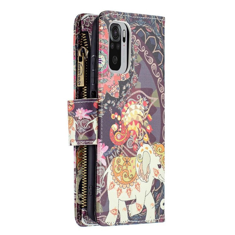 Flip Cover Xiaomi Redmi Note 10 / 10S 9 Elefant Lynlåslomme