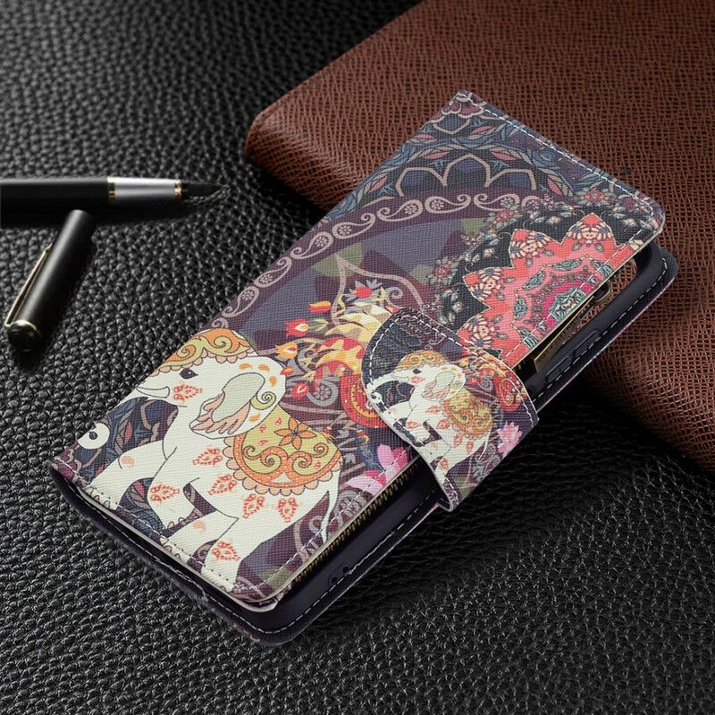 Flip Cover Xiaomi Redmi Note 10 / 10S 9 Elefant Lynlåslomme