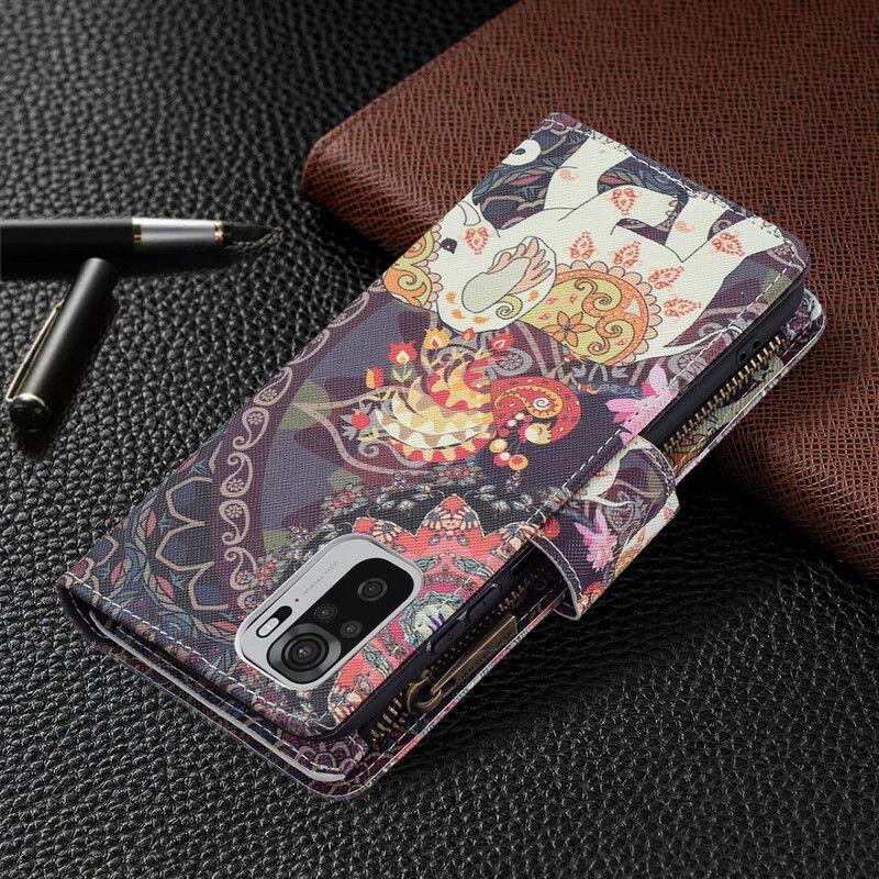 Flip Cover Xiaomi Redmi Note 10 / 10S 9 Elefant Lynlåslomme