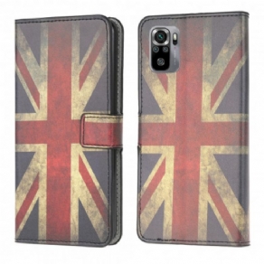 Flip Cover Xiaomi Redmi Note 10 / 10S Englands Flag