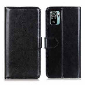 Flip Cover Xiaomi Redmi Note 10 / 10S Finesse Kunstlæder