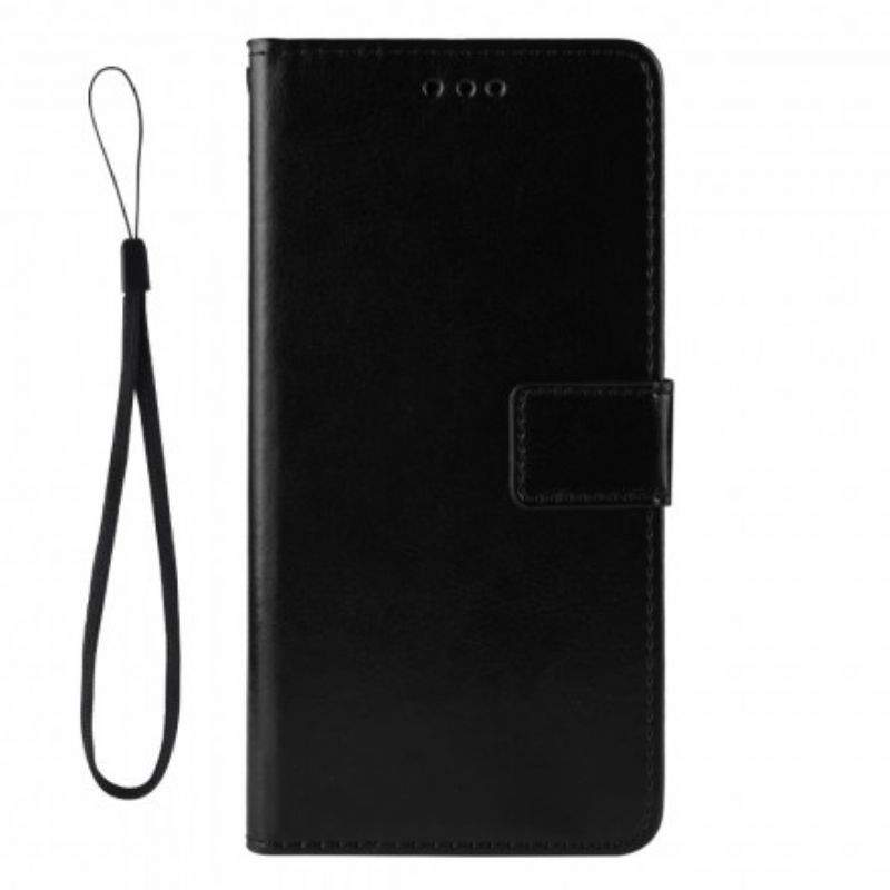 Flip Cover Xiaomi Redmi Note 10 / 10S Flashy Imiteret Læder