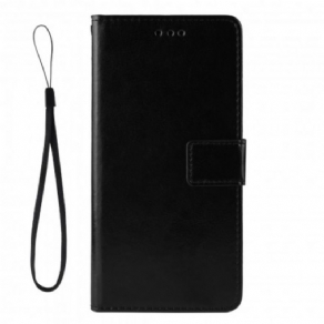 Flip Cover Xiaomi Redmi Note 10 / 10S Flashy Imiteret Læder