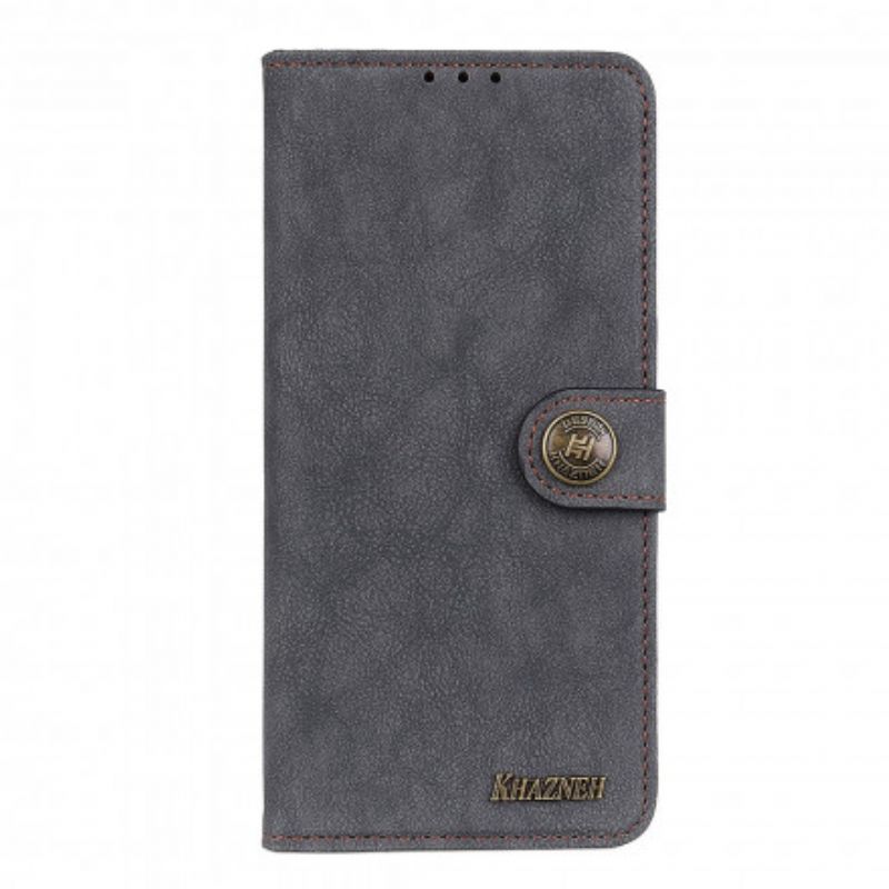 Flip Cover Xiaomi Redmi Note 10 / 10S Khazneh Retro Split Læder