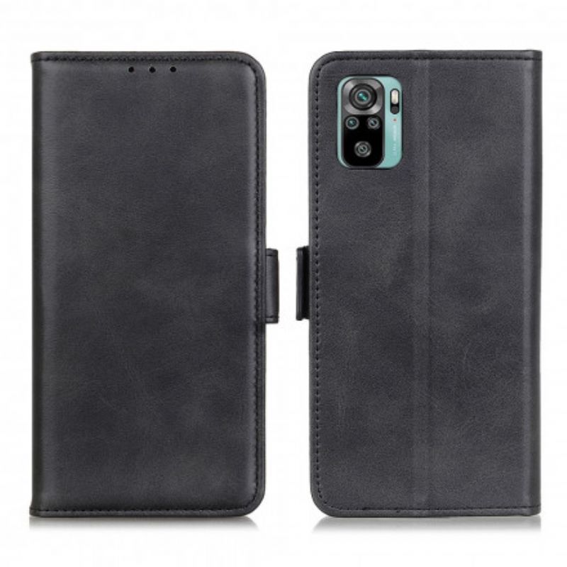 Flip Cover Xiaomi Redmi Note 10 / 10S Læder Cover Dobbeltklap