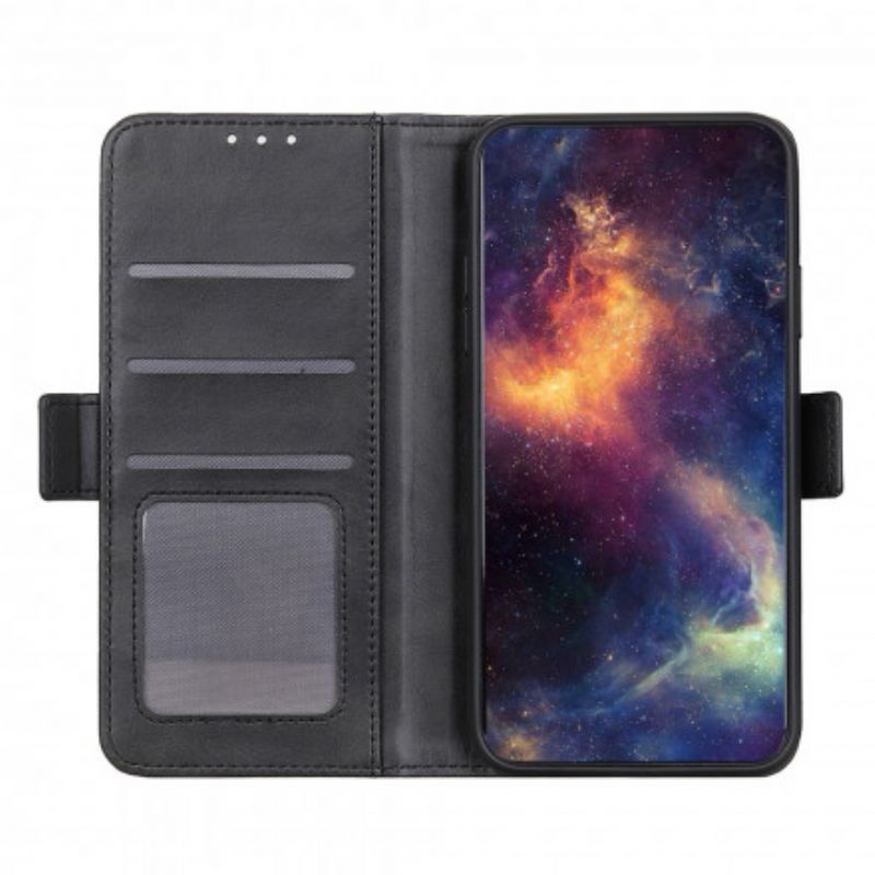 Flip Cover Xiaomi Redmi Note 10 / 10S Læder Cover Dobbeltklap