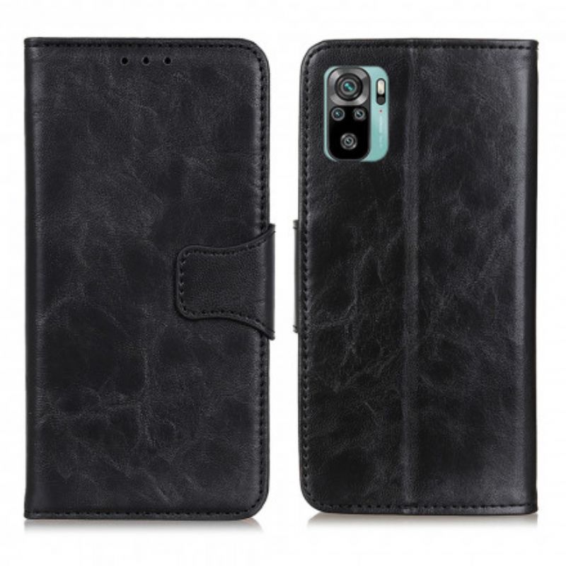 Flip Cover Xiaomi Redmi Note 10 / 10S Læder Cover Magnetisk Klap