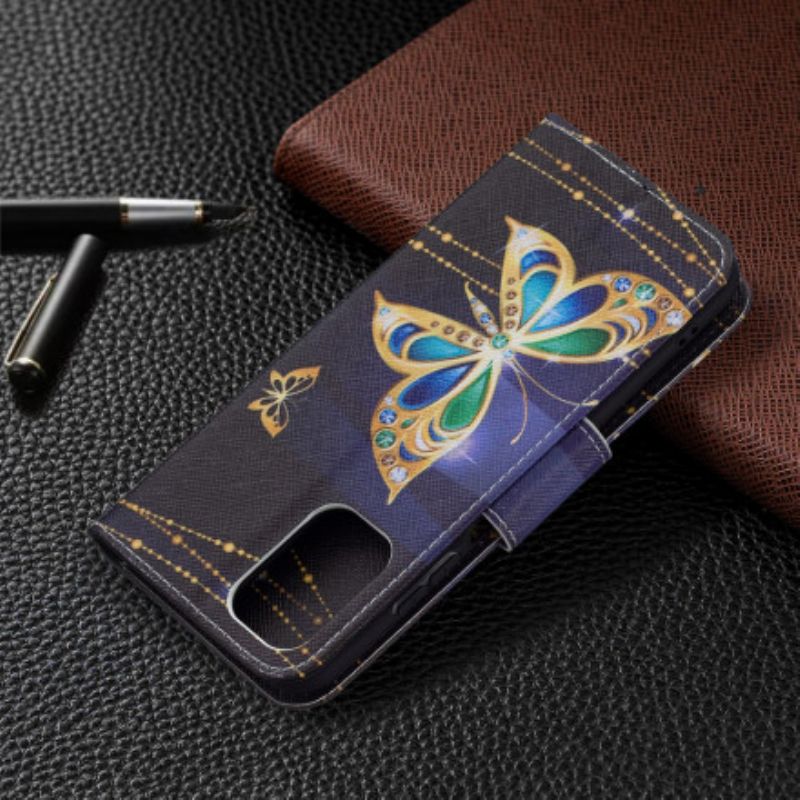 Flip Cover Xiaomi Redmi Note 10 / 10S Magisk Sommerfugl