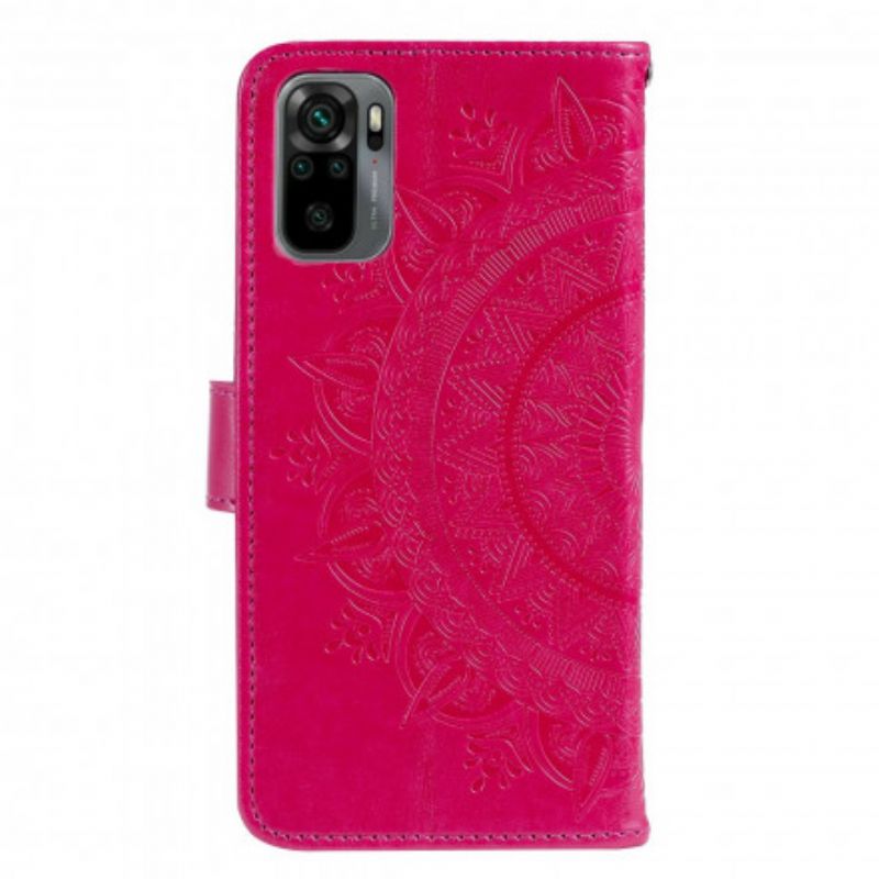 Flip Cover Xiaomi Redmi Note 10 / 10S Søn Mandala