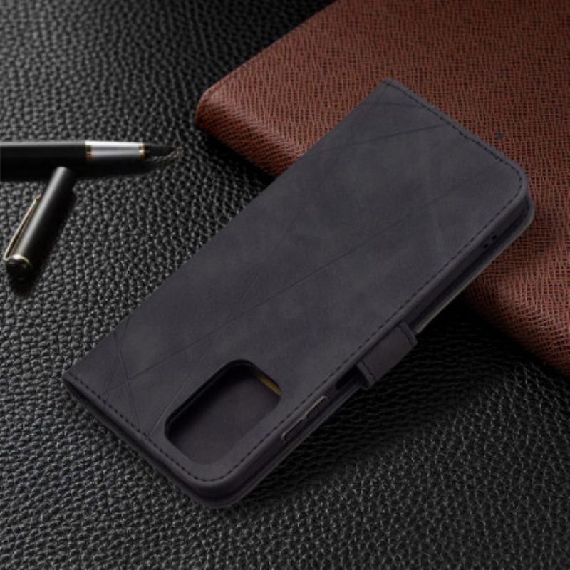 Flip Cover Xiaomi Redmi Note 10 / 10S Trekant Binfen Farve