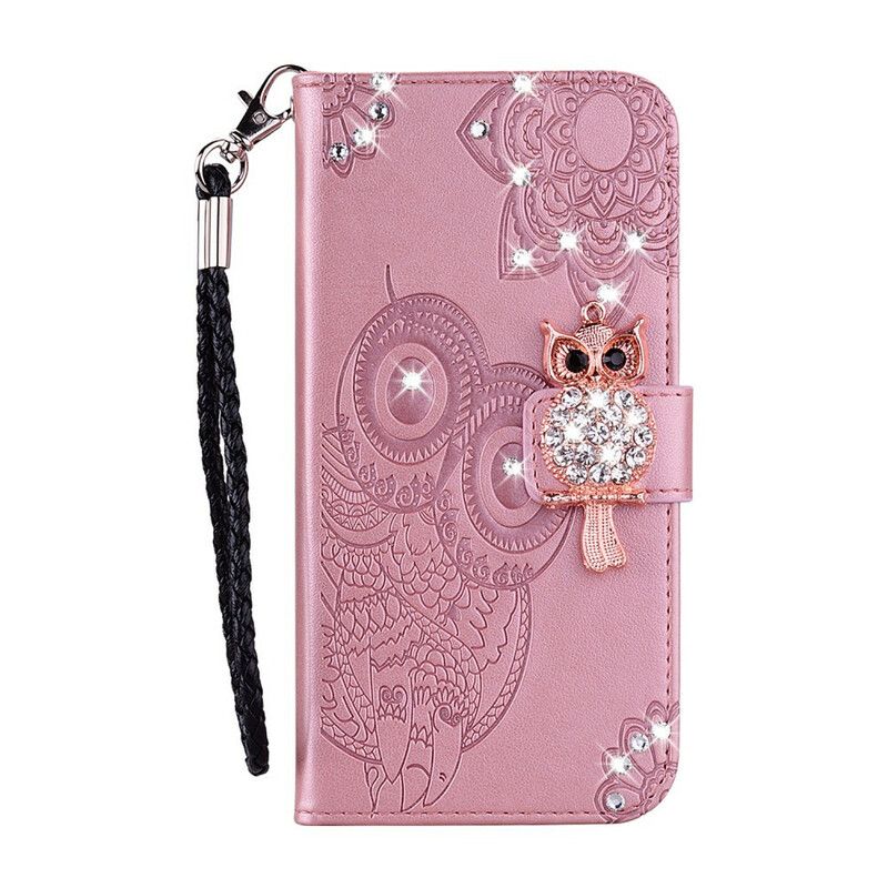 Flip Cover Xiaomi Redmi Note 10 / 10S Ugle Mandala Og Charm