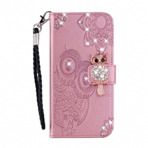 Flip Cover Xiaomi Redmi Note 10 / 10S Ugle Mandala Og Charm